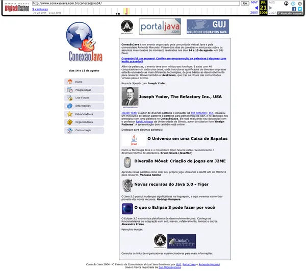 Screenshot de Conexão Java
