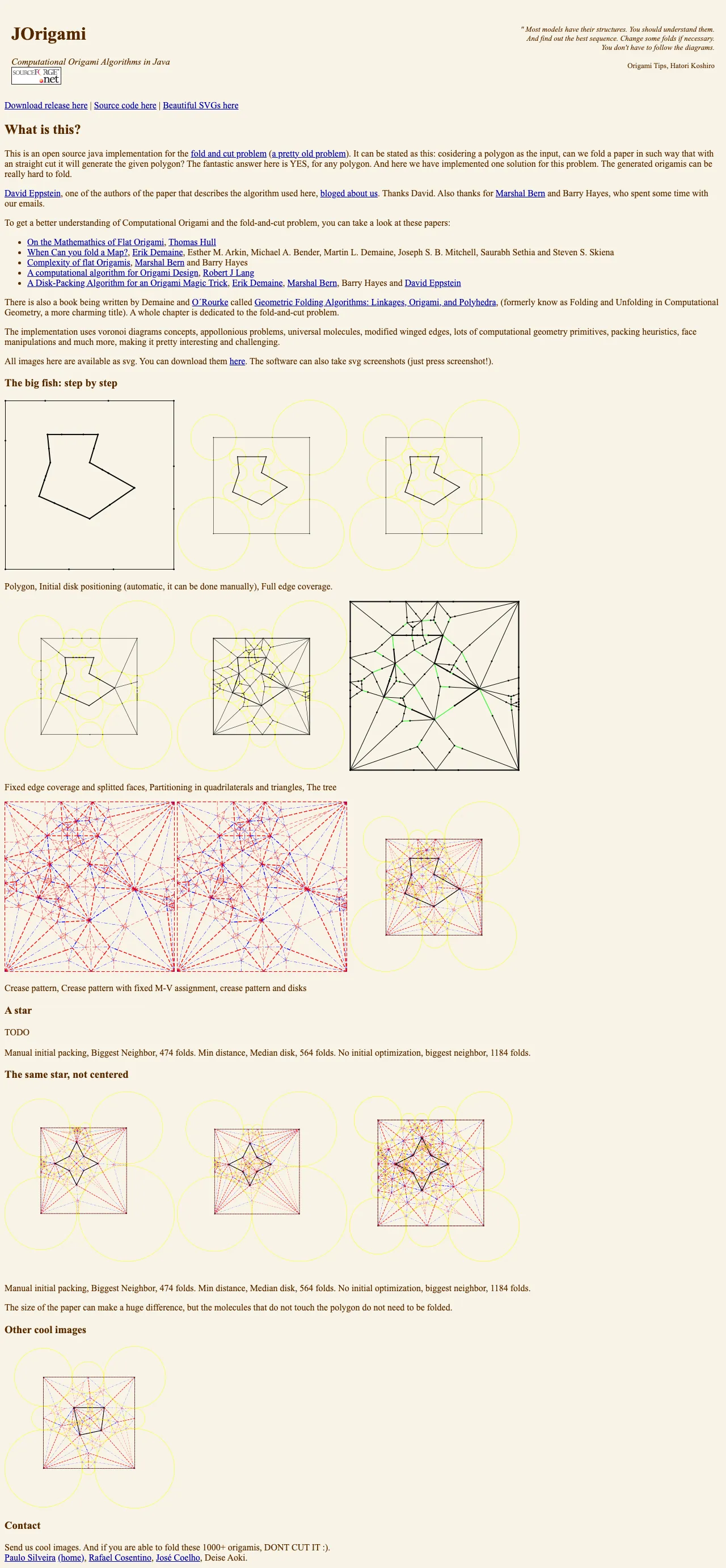 Screenshot de Mestrado — Matemática e Algoritmos das Dobras