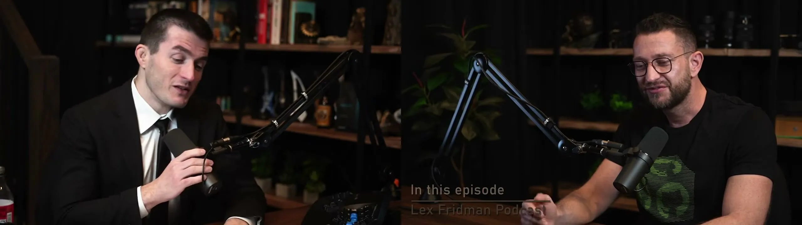 Peter Steinberger e Lex Fridman conversando no Lex Fridman Podcast #491