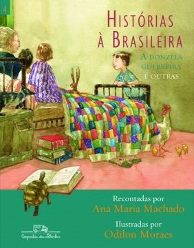 Capa de A Donzela Guerreira e Outras Histórias à Brasileira