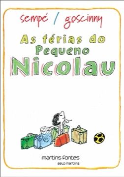 Capa de As Férias do Pequeno Nicolau